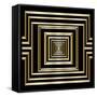 Gold Deco 7-Art Deco Designs-Framed Stretched Canvas