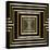 Gold Deco 7-Art Deco Designs-Stretched Canvas