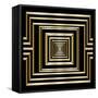 Gold Deco 7-Art Deco Designs-Framed Stretched Canvas