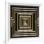 Gold Deco 7-Art Deco Designs-Framed Giclee Print