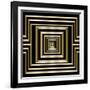 Gold Deco 7-Art Deco Designs-Framed Giclee Print