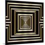 Gold Deco 7-Art Deco Designs-Mounted Giclee Print