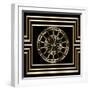 Gold Deco 8-Art Deco Designs-Framed Giclee Print