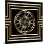 Gold Deco 8-Art Deco Designs-Mounted Giclee Print