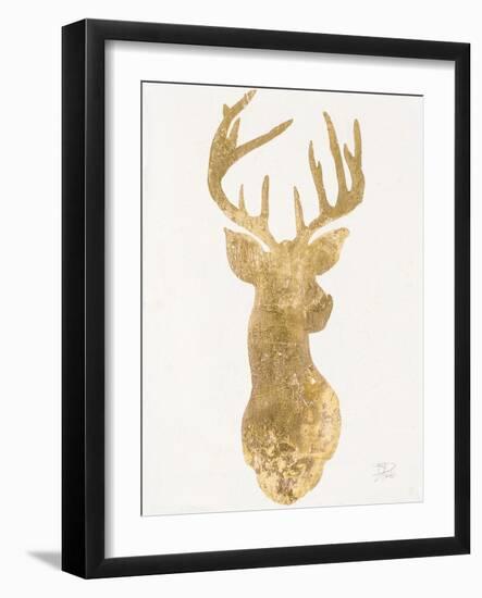 Gold Deer-Patricia Pinto-Framed Art Print