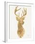 Gold Deer-Patricia Pinto-Framed Art Print