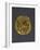 Gold Denarius of Heraclius, Byzantine Emperor, Recto, Byzantine Coins, 7th Century-null-Framed Giclee Print