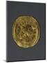 Gold Denarius of Heraclius, Byzantine Emperor, Recto, Byzantine Coins, 7th Century-null-Mounted Premium Giclee Print