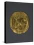 Gold Denarius of Heraclius, Byzantine Emperor, Recto, Byzantine Coins, 7th Century-null-Stretched Canvas