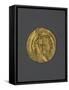 Gold Denarius of Heraclius, Byzantine Emperor, Verso, Byzantine Coins, 7th Century-null-Framed Stretched Canvas