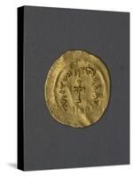 Gold Denarius of Heraclius, Byzantine Emperor, Verso, Byzantine Coins, 7th Century-null-Stretched Canvas