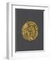 Gold Denarius of Heraclius, Byzantine Emperor, Verso, Byzantine Coins, 7th Century-null-Framed Premium Giclee Print