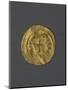 Gold Denarius of Heraclius, Byzantine Emperor, Verso, Byzantine Coins, 7th Century-null-Mounted Premium Giclee Print