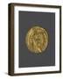 Gold Denarius of Heraclius, Byzantine Emperor, Verso, Byzantine Coins, 7th Century-null-Framed Giclee Print