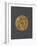 Gold Denarius of Heraclius, Byzantine Emperor, Verso, Byzantine Coins, 7th Century-null-Framed Giclee Print