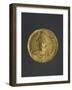 Gold Denarius of Honorius, Byzantine Emperor, Recto, Byzantine Coins, 5th Century-null-Framed Giclee Print