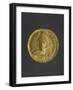 Gold Denarius of Honorius, Byzantine Emperor, Recto, Byzantine Coins, 5th Century-null-Framed Giclee Print