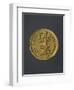 Gold Denarius of Honorius, Byzantine Emperor, Verso, Byzantine Coins, 5th Century-null-Framed Premium Giclee Print