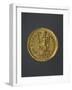 Gold Denarius of Honorius, Byzantine Emperor, Verso, Byzantine Coins, 5th Century-null-Framed Giclee Print