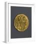 Gold Denarius of Romano III Angiro, Byzantine Emperor, Recto, Byzantine Coins, 11th Century-null-Framed Giclee Print