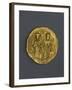 Gold Denarius of Romano III Angiro, Byzantine Emperor, Recto, Byzantine Coins, 11th Century-null-Framed Giclee Print