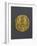 Gold Denarius of Romano III Angiro, Byzantine Emperor, Recto, Byzantine Coins, 11th Century-null-Framed Giclee Print