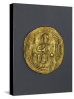 Gold Denarius of Romano III Angiro, Byzantine Emperor, Recto, Byzantine Coins, 11th Century-null-Stretched Canvas