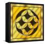 Gold Design 12-Art Deco Designs-Framed Stretched Canvas