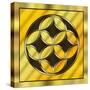 Gold Design 12-Art Deco Designs-Stretched Canvas