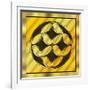 Gold Design 12-Art Deco Designs-Framed Giclee Print