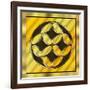 Gold Design 12-Art Deco Designs-Framed Giclee Print