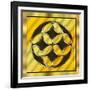 Gold Design 12-Art Deco Designs-Framed Giclee Print