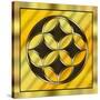 Gold Design 12-Art Deco Designs-Stretched Canvas