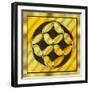 Gold Design 12-Art Deco Designs-Framed Giclee Print