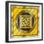 Gold Design 13-Art Deco Designs-Framed Giclee Print