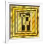 Gold Design 15-Art Deco Designs-Framed Giclee Print