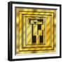 Gold Design 15-Art Deco Designs-Framed Giclee Print