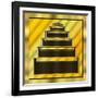 Gold Design 16-Art Deco Designs-Framed Giclee Print