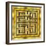 Gold Design 17-Art Deco Designs-Framed Giclee Print