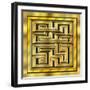 Gold Design 17-Art Deco Designs-Framed Giclee Print