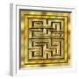 Gold Design 17-Art Deco Designs-Framed Giclee Print