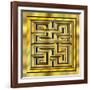 Gold Design 17-Art Deco Designs-Framed Giclee Print