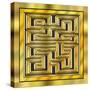 Gold Design 17-Art Deco Designs-Stretched Canvas