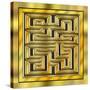 Gold Design 17-Art Deco Designs-Stretched Canvas