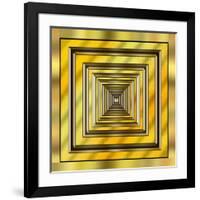Gold Design 19-Art Deco Designs-Framed Giclee Print