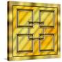 Gold Design 2-Art Deco Designs-Stretched Canvas