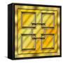 Gold Design 2-Art Deco Designs-Framed Stretched Canvas