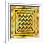 Gold Design 4-Art Deco Designs-Framed Giclee Print