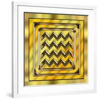 Gold Design 4-Art Deco Designs-Framed Giclee Print