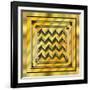 Gold Design 4-Art Deco Designs-Framed Giclee Print